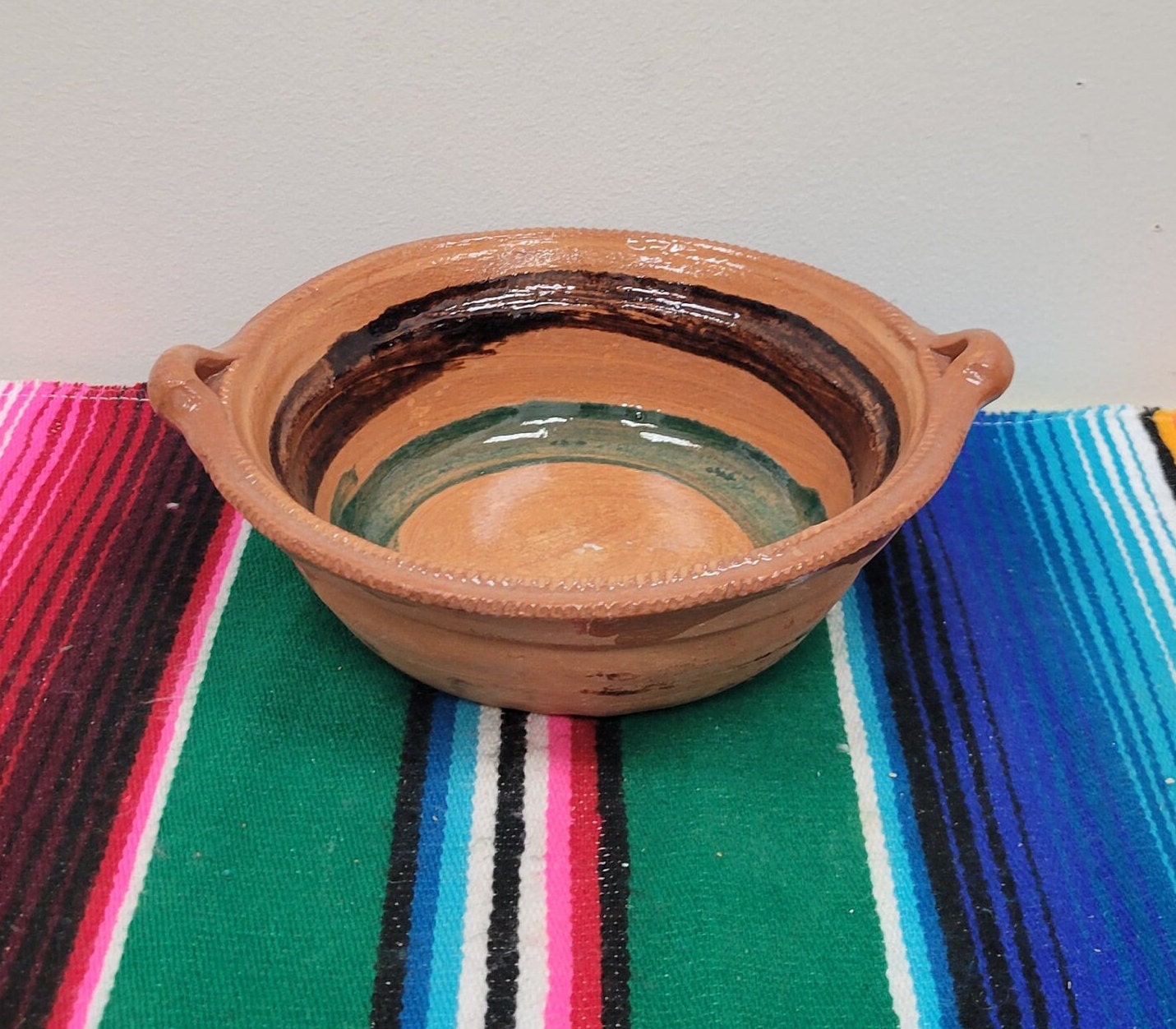 Luksyol Terracotta Oval Oven Tray Set - Handmade Clay Pots for Cooking,  Mexican Indian Dishes, and More! Glazed Cookware with Handles, Pan, and Lid  