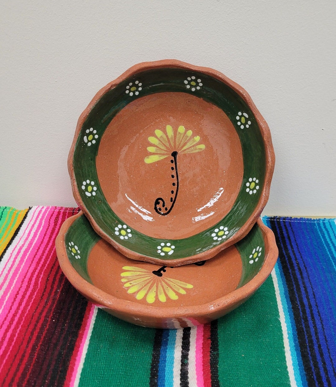 Capula Vajilla En Barro Alfarería Vajilla De Barro Mexicana Santa