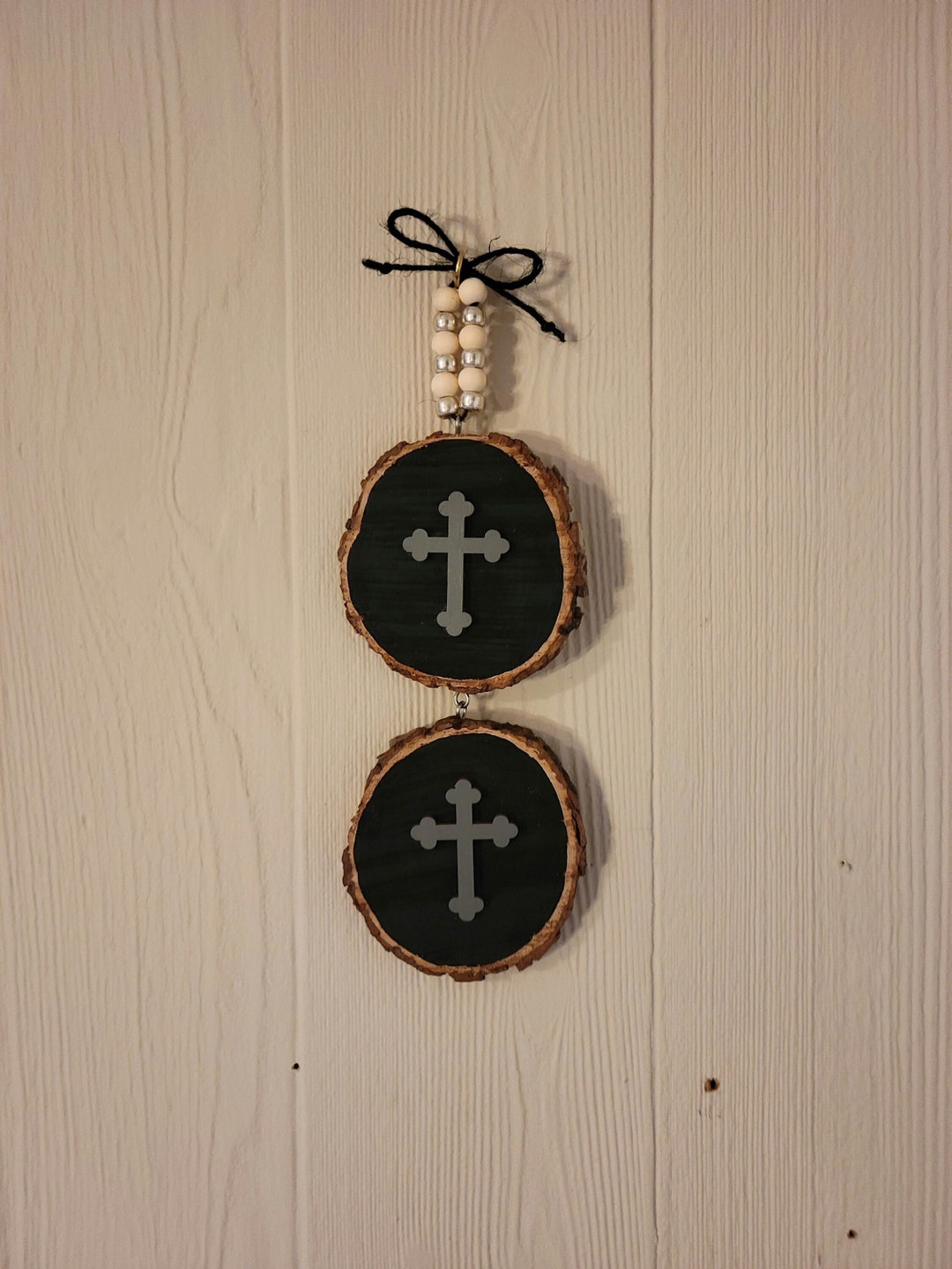 Wooden Cross Wall Hanger Wall Hanger Home Decor Wooden Etsy