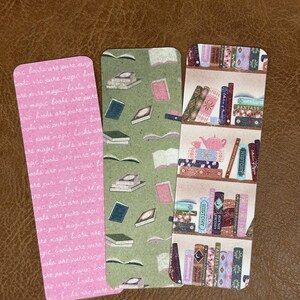 Ensemble de 3 marque-page à remplir pour lecteurs – Marque-page cartonné plastifié – Suivi de lecture  – Accessoire de lecture personnalisé