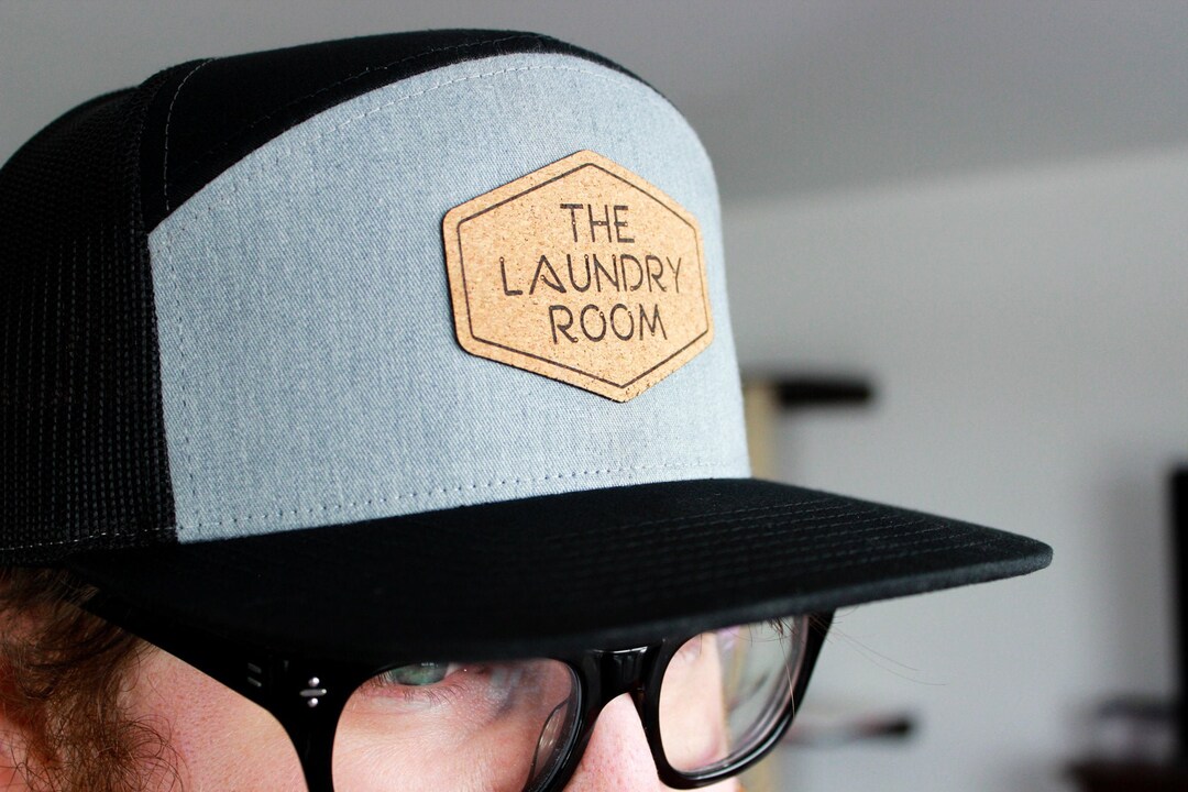 Personalized Engraved Iron-on Cork Patch - Rectangle, Circle, Square ...