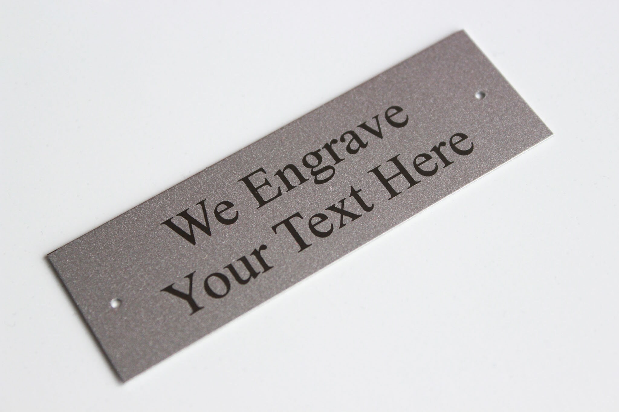 Engraved Personalized Aluminium Trophy Plate Award Plaque Etsy New