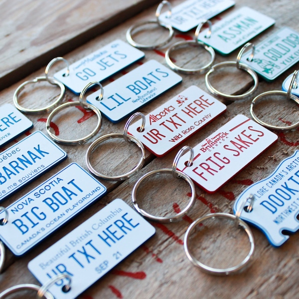 Custom Keychain Etsy Canada