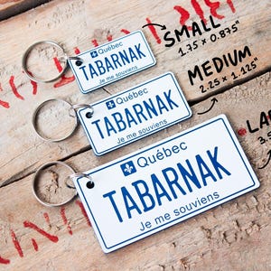 Personalized Engraved Plastic Keychain - New Hampshire License Plate image 6
