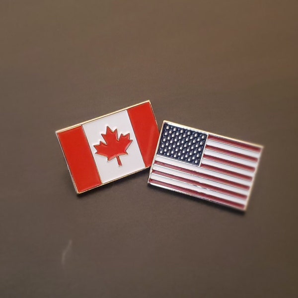 Canada Flag Small Lapel Pin (1 in, 25.4 mm)