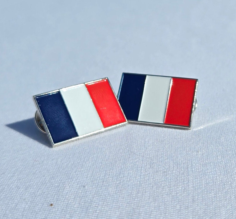 Fr Pin French Flag Small Lapel Pin (1 In, 25.4 Mm) - Etsy