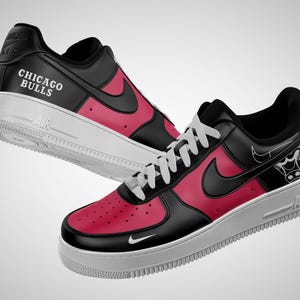 Chicago Bulls Air Force 1 - Etsy Chicago Bulls Air Force 1 - Etsy