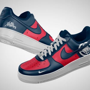 Custom Air Force 1 Low LA Clippers