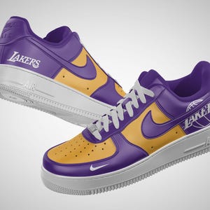 Custom Air Force 1 Low LA Lakers