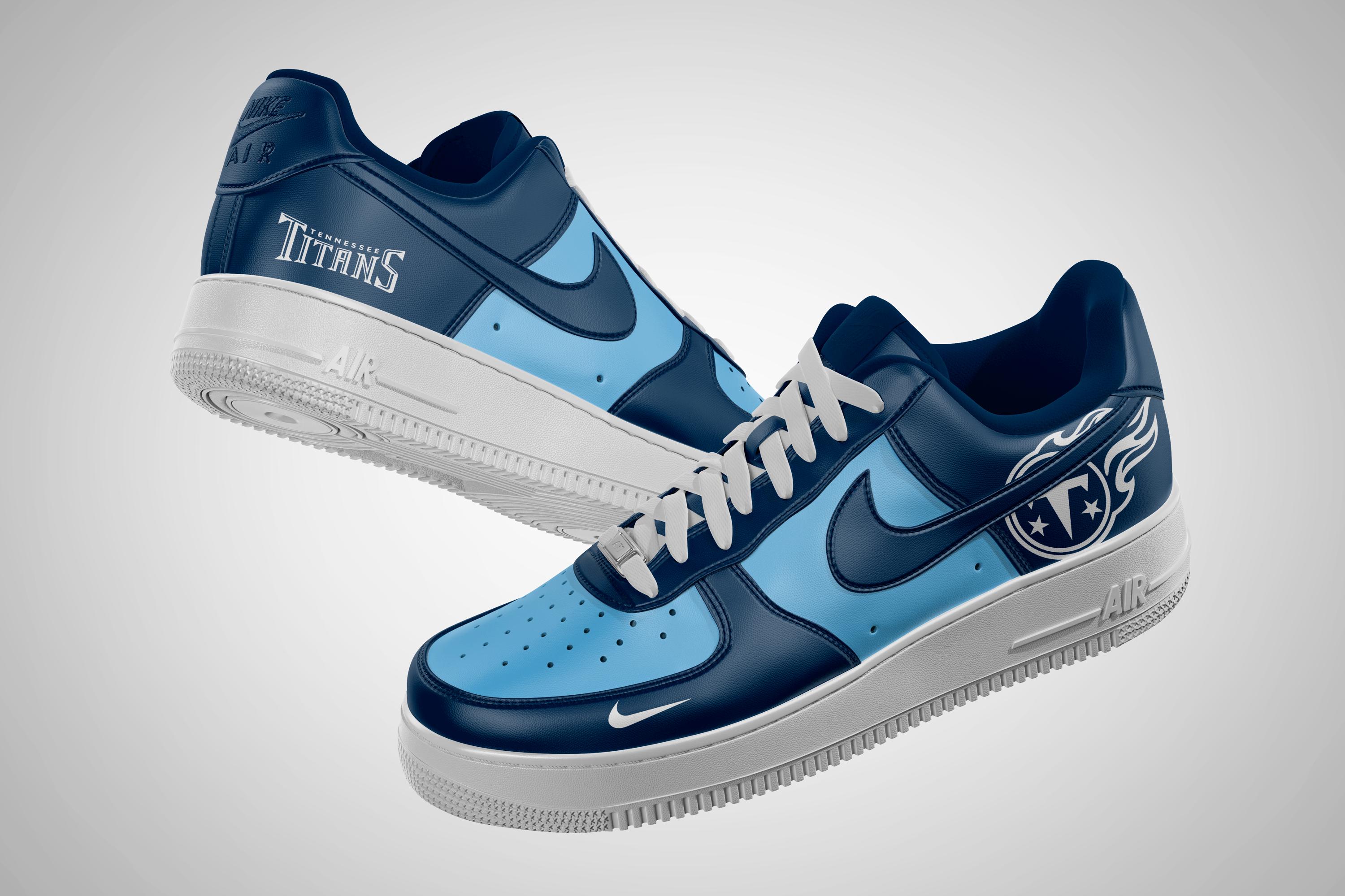 tennessee titans nike shoes