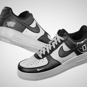 Air Force 1 Custom brooklyn Nets Etsy