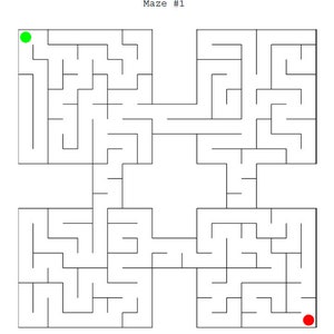 Maze Activity Book: 50 Unique Printable Mazes with Solutions (PDF)