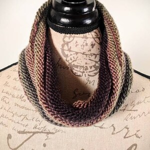 Soft & Colorful - Knit Infinity Scarf / Cowl - Unisex - Ready to Ship