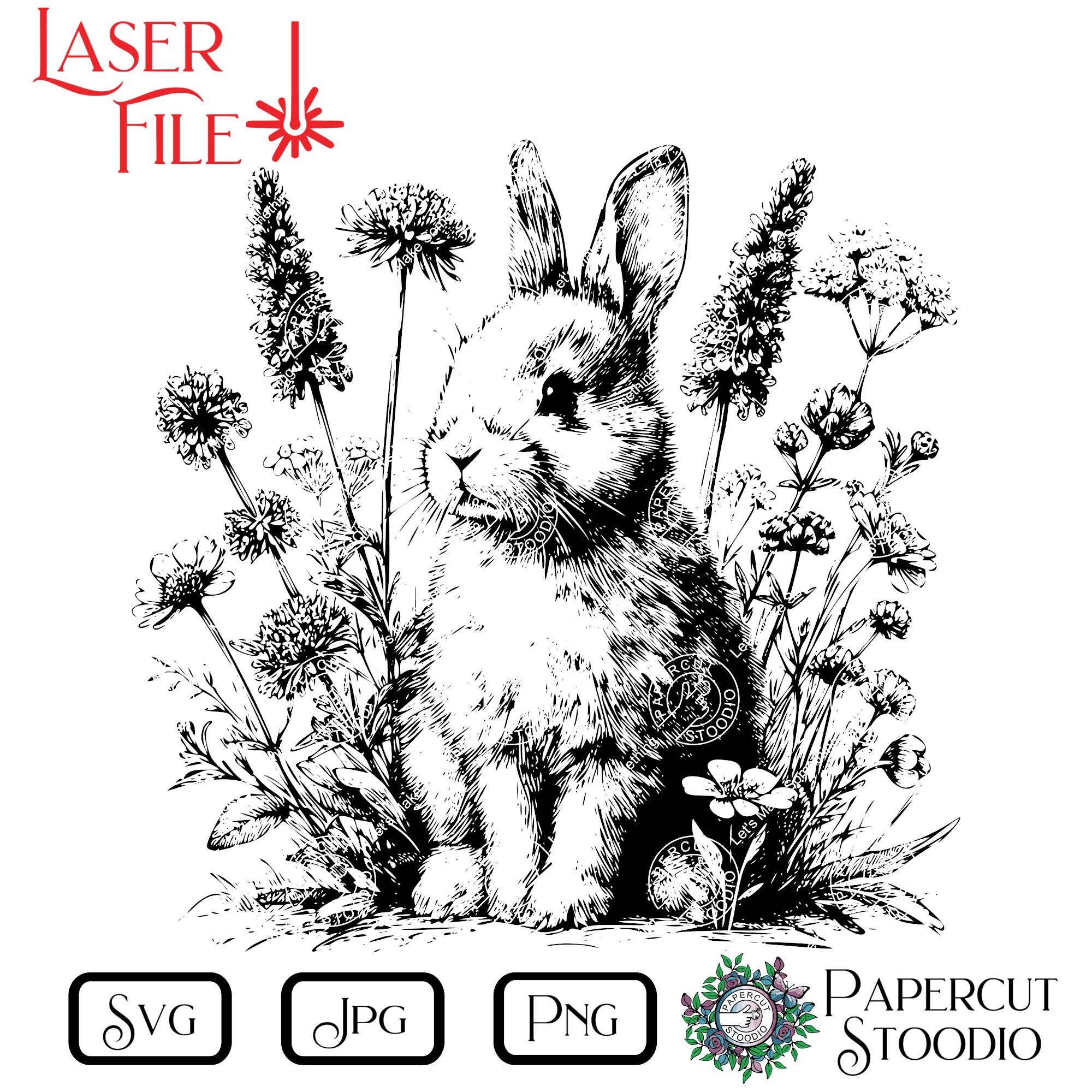 Svg Rabbit House Sign Rabbit Laser Engrave File, Rustic Cottage Sign SVG, PNG, JPG (digital ...