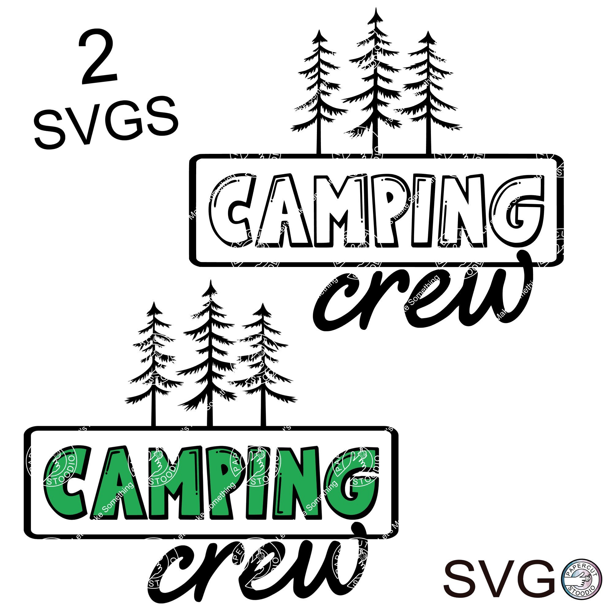 Camping Crew Svg for Personalized Gift Digital Download - Etsy