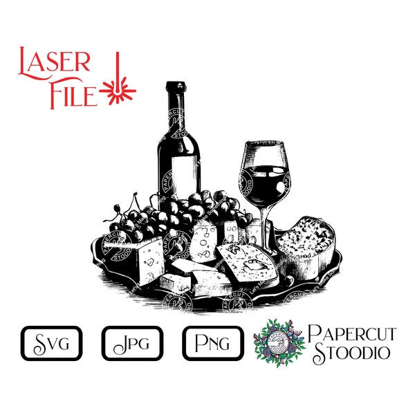 Charcuterie Board Template Etsy