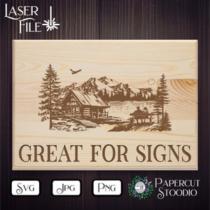 Couples Lake Cabin Laser Cut File, Romantic Wedding Gift SVG PNG JPG ...