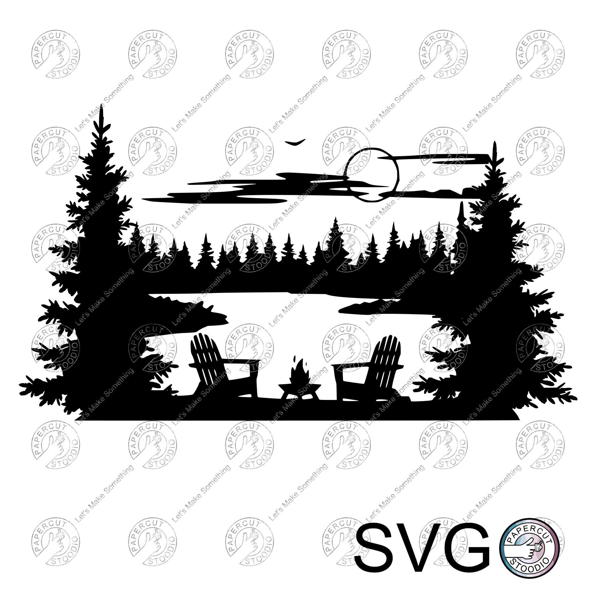 Lake Outline SVG