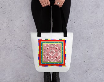 Hmong Square Tote bag