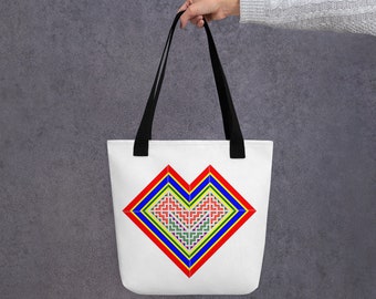 Hmong Heart Tote bag