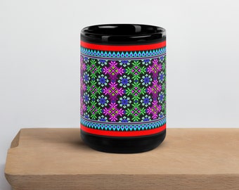 Hmong 5 Glossy Mug