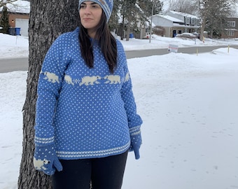 ヴィンテージ 80 年代 90 年代 スキー セーター Obermeyer ハーフ