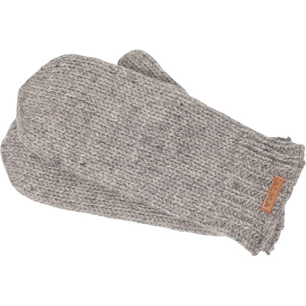 100% Lammwolle - Unisex Handschuhe - Handgestrickte Handschuhe - Fleece Gefüttert Fäustlinge - Frauen Winter Fäustlinge - Fair Trade - Umweltfreundlich - Alma Knit