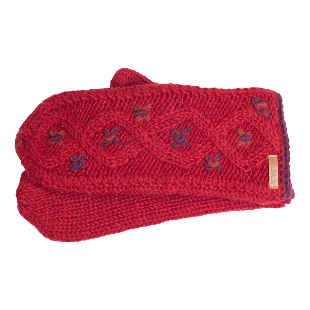 Guanti Di Lana Tiro A Segno Manopola Pile Foderato Misto - Foto 8