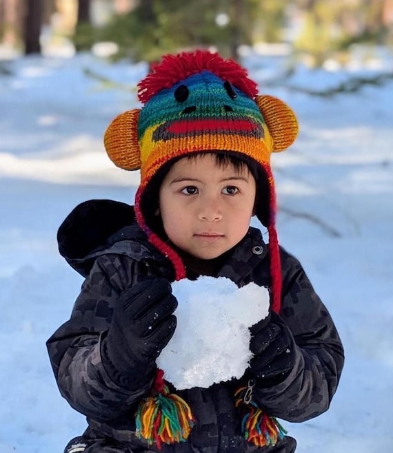 Hand Knitted Wool Kid