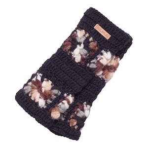 100% Pure  Wool, Fleece Lined, Hand Warmers, Hand knit, Fair Trade- Cozy gloves, Gift For Her, Alma Knitwear, Christmas Gift, Ethical, Alma