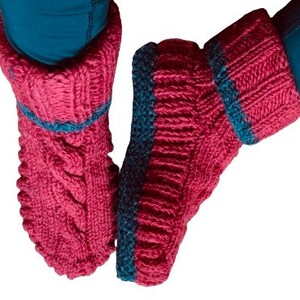 Natural fiber shop slippers