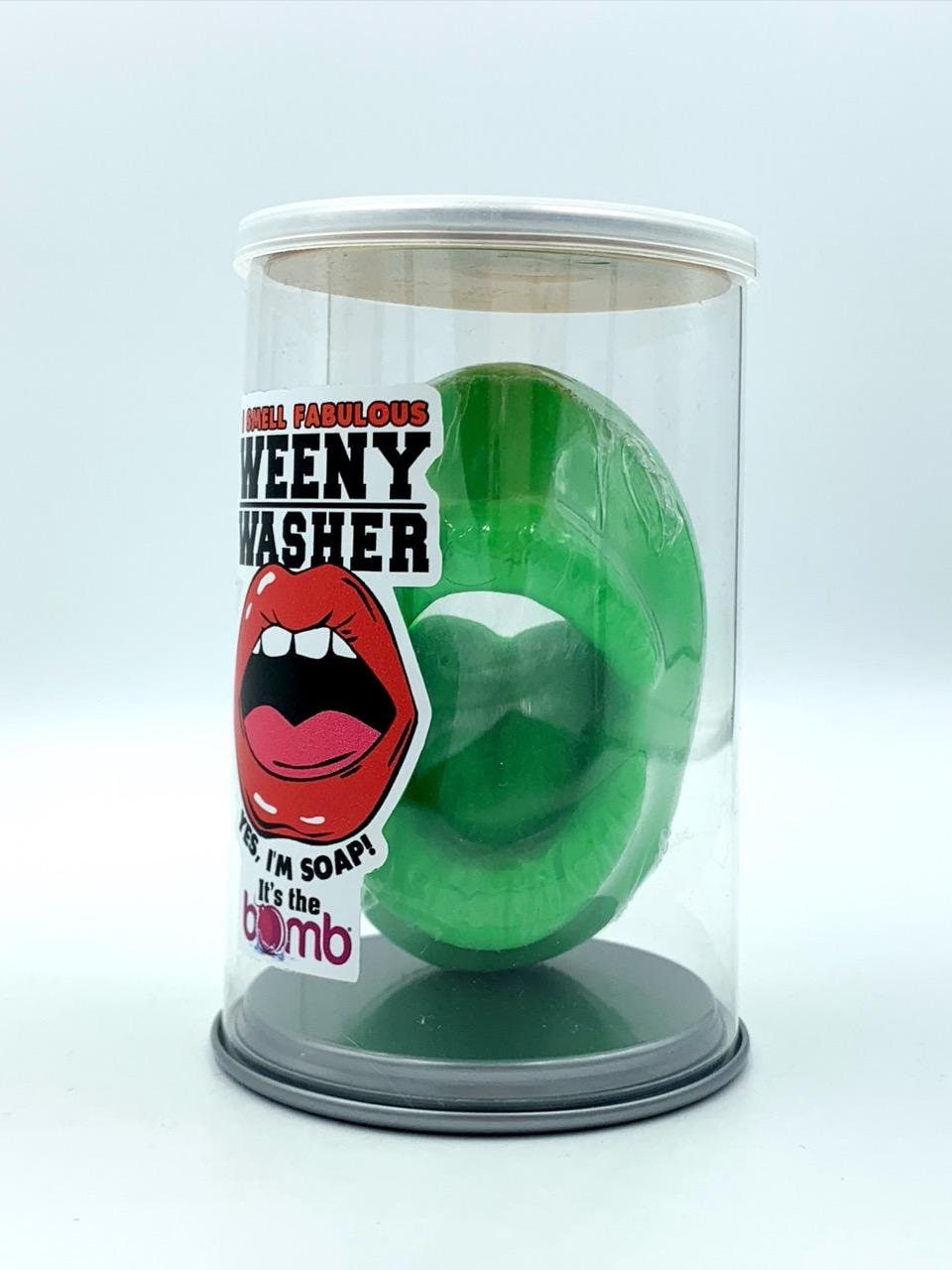 1 Weeny Washer Green Weiner Gag Gift Man Novelty Soap Aka the
