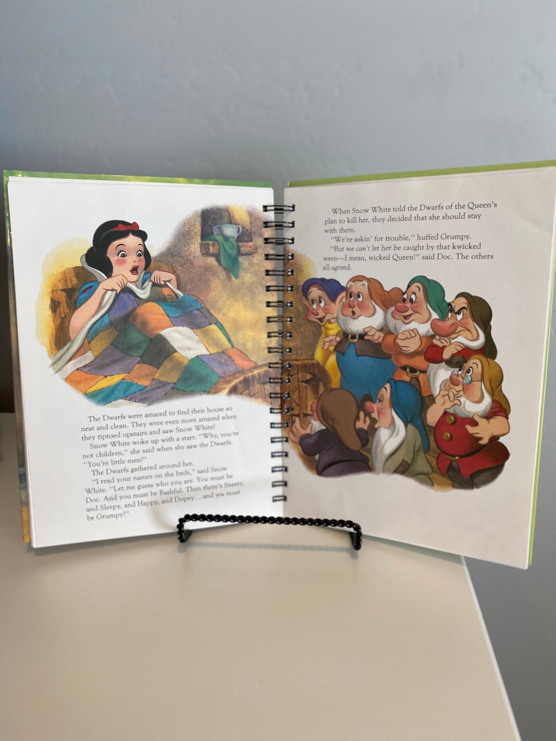 Disneys Snow White and the Seven Dwarfs Vintage Book | Etsy