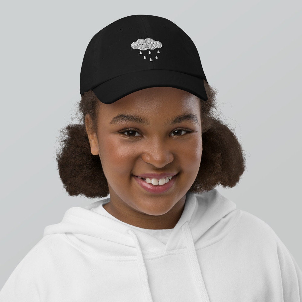 Rain Cloud Youth baseball cap Etsy