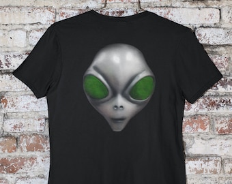 Alien T Shirt |  UFO Shirt | Area 51 Shirt | Alien Abduction |  Unisex Short Sleeve Tee | Extraterrestrial Shirt | Alien Tee | Space Shirt