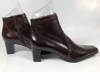 franco sarto heeled boots