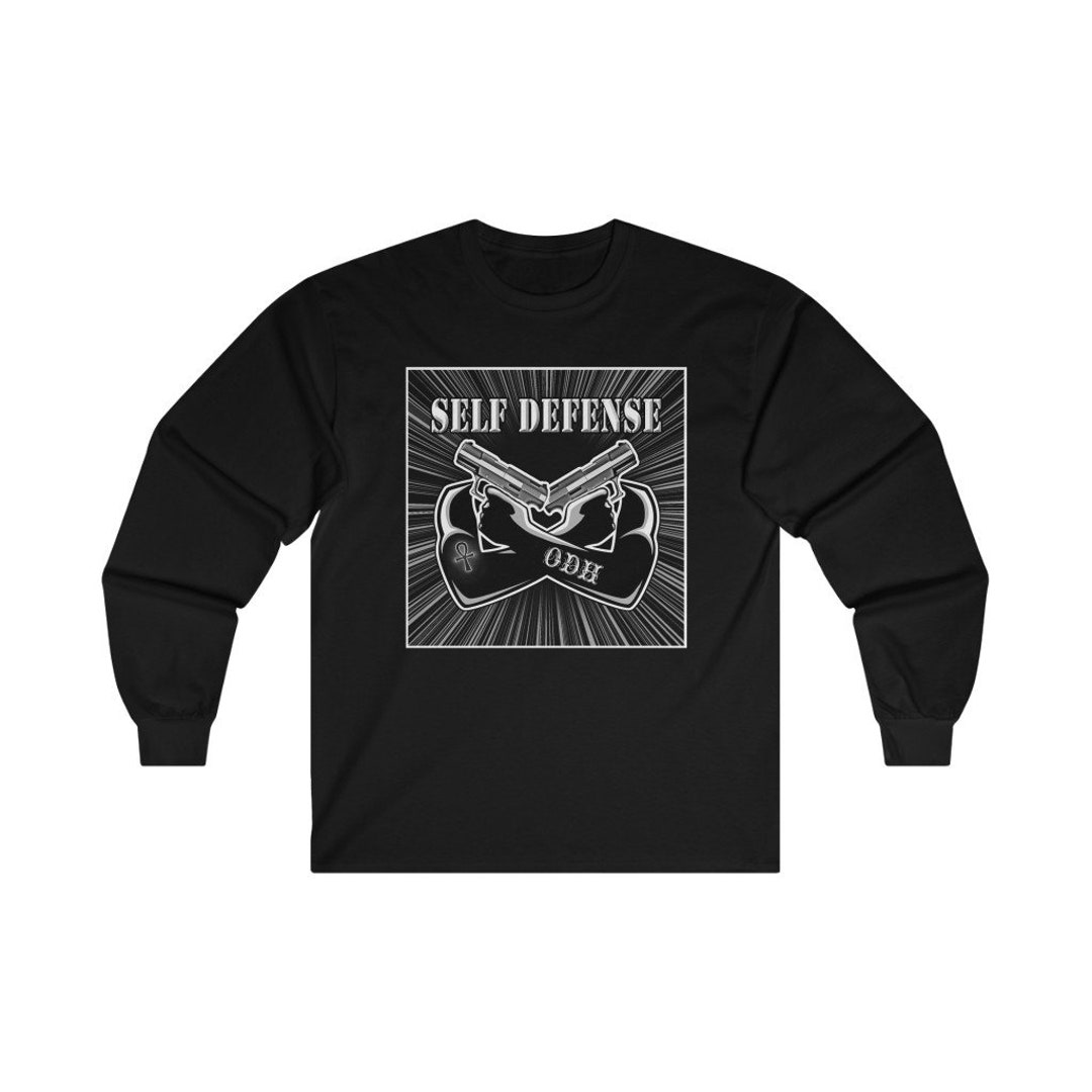 Black King Shirt Self Defense Shirt Ankh Shirt 2nd Amendment Shirt Self