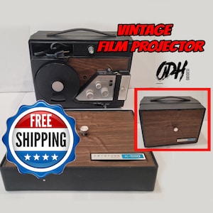 Vintage Film Projector Keystone Dual K 560 Standard Super 8 - Sold As Is - Old Movie Projector