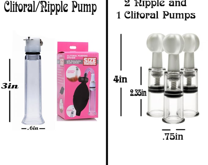 Clitoris Pump | Clitoral Pump | Clitoris Enlarger | Clitoris & Nipple Vacuum Pump | Nipple Pump