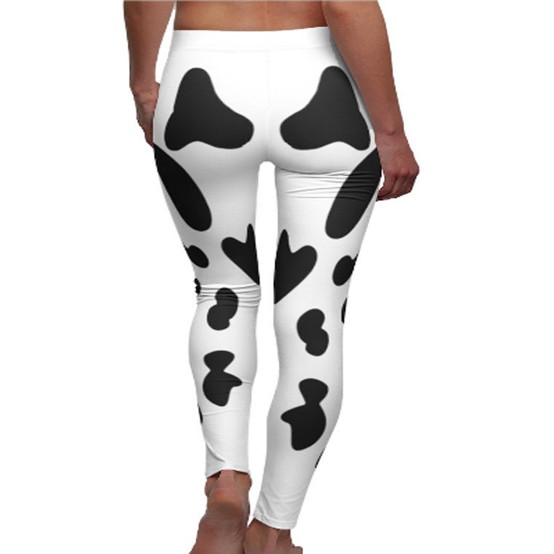 Cow Print Leggings Cow Print Pants Cow Pattern Yoga Pants Sexy Leggings