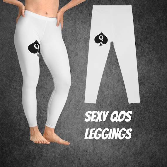 Queen of Spades Women's Spandex Leggings, QOS, Hot Wife, BBC Only Leggings,  Sexy Summer Leggings, Yoga Pants, Swinger Hotwife Leggings -  Canada