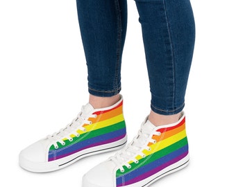 rainbow colour trainers