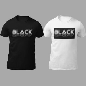 Schwarzes T-Shirt | Schwarzer Grafik Tee | Cooles Shirt | Schwarzes Kurzarmshirt | Streetwear T-Shirt | Melanin Shirt | Afroamerikanisches Shirt |