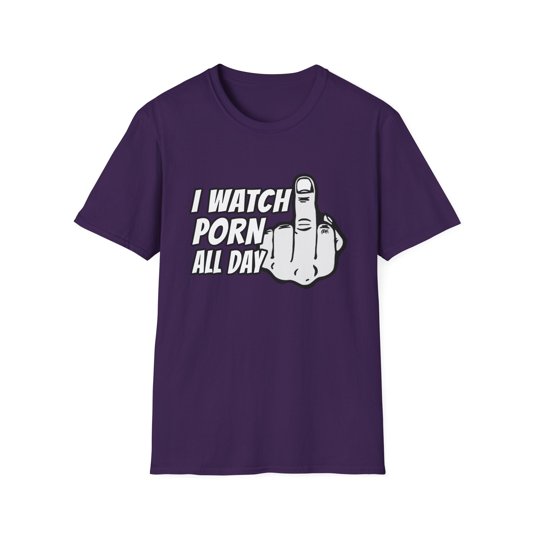 I Watch Porn All Day Shirt, Gooner, I Love Porn Tee, Funny Gag Gift - Etsy