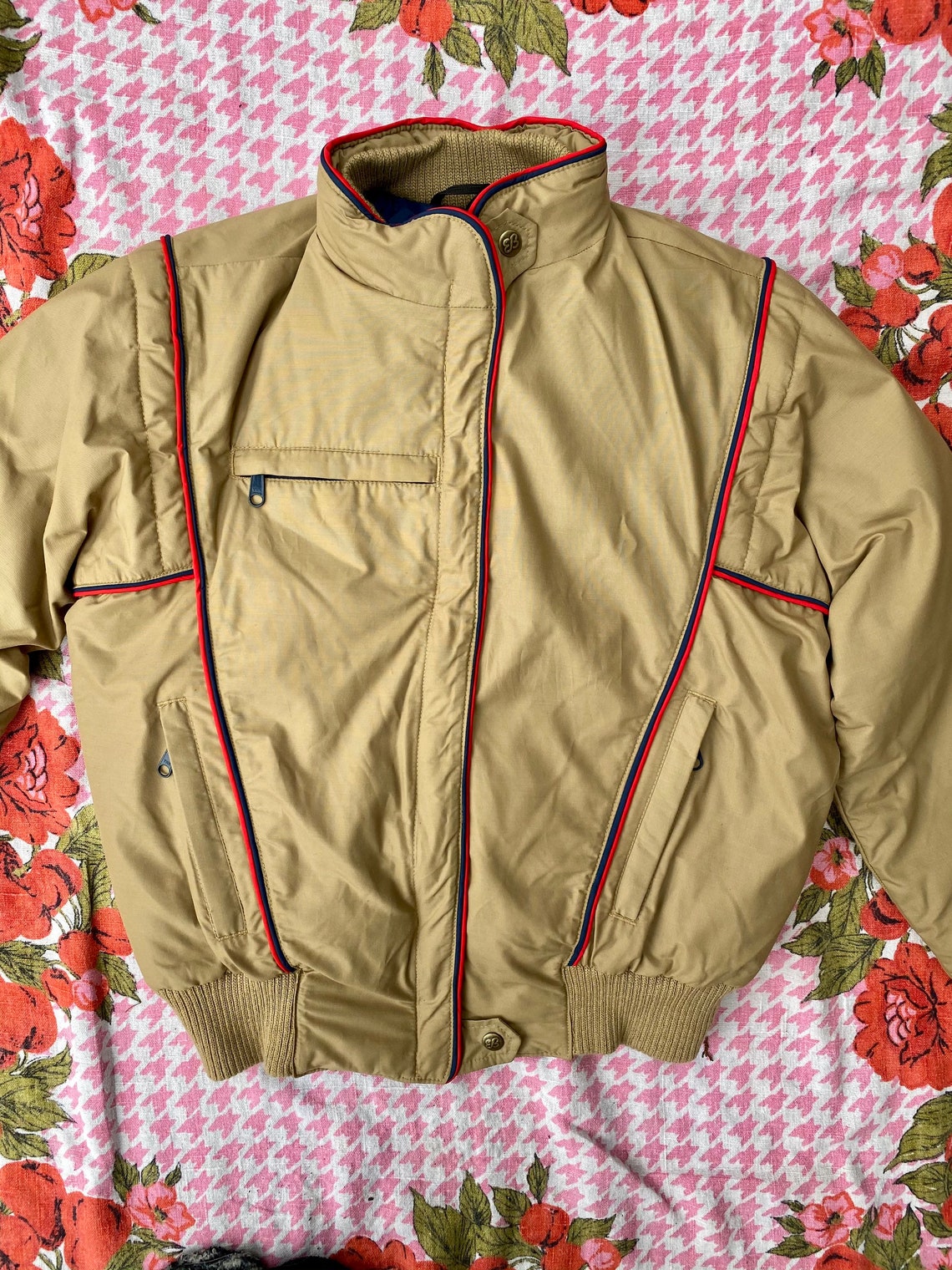 Vintage 1970s Eddie Bauer goose down bomber jacket // womens | Etsy