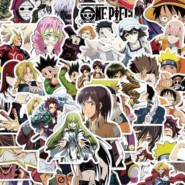 Manga Sticker Pack Etsy
