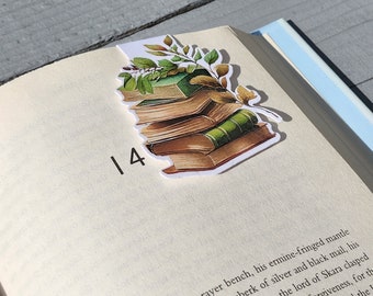 Book Aesthetic Magnetic Bookmarks | Laminated | Bookish | Booktok