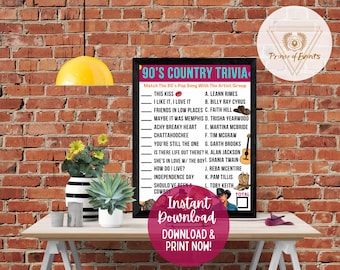 90s Country Trivia
