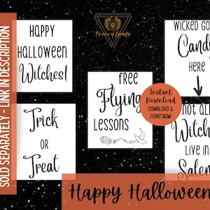 Halloween Sign Bundle 2