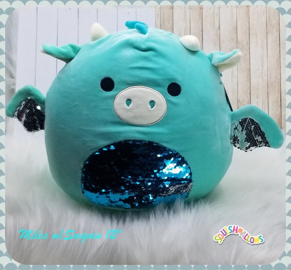 squishmallow blue dragon